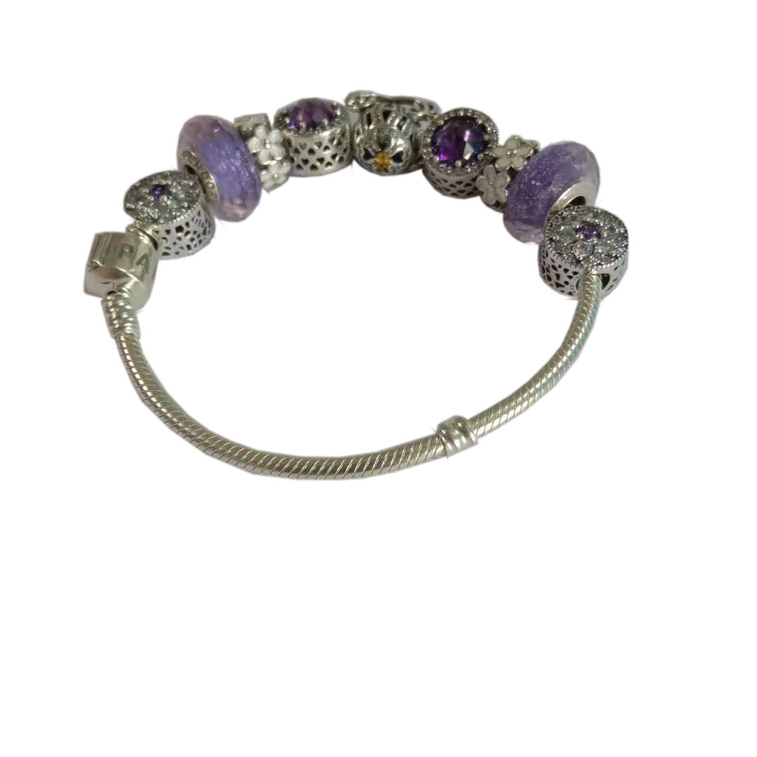 Wanita Terkenal 925 Gelang Jantung Perak 10