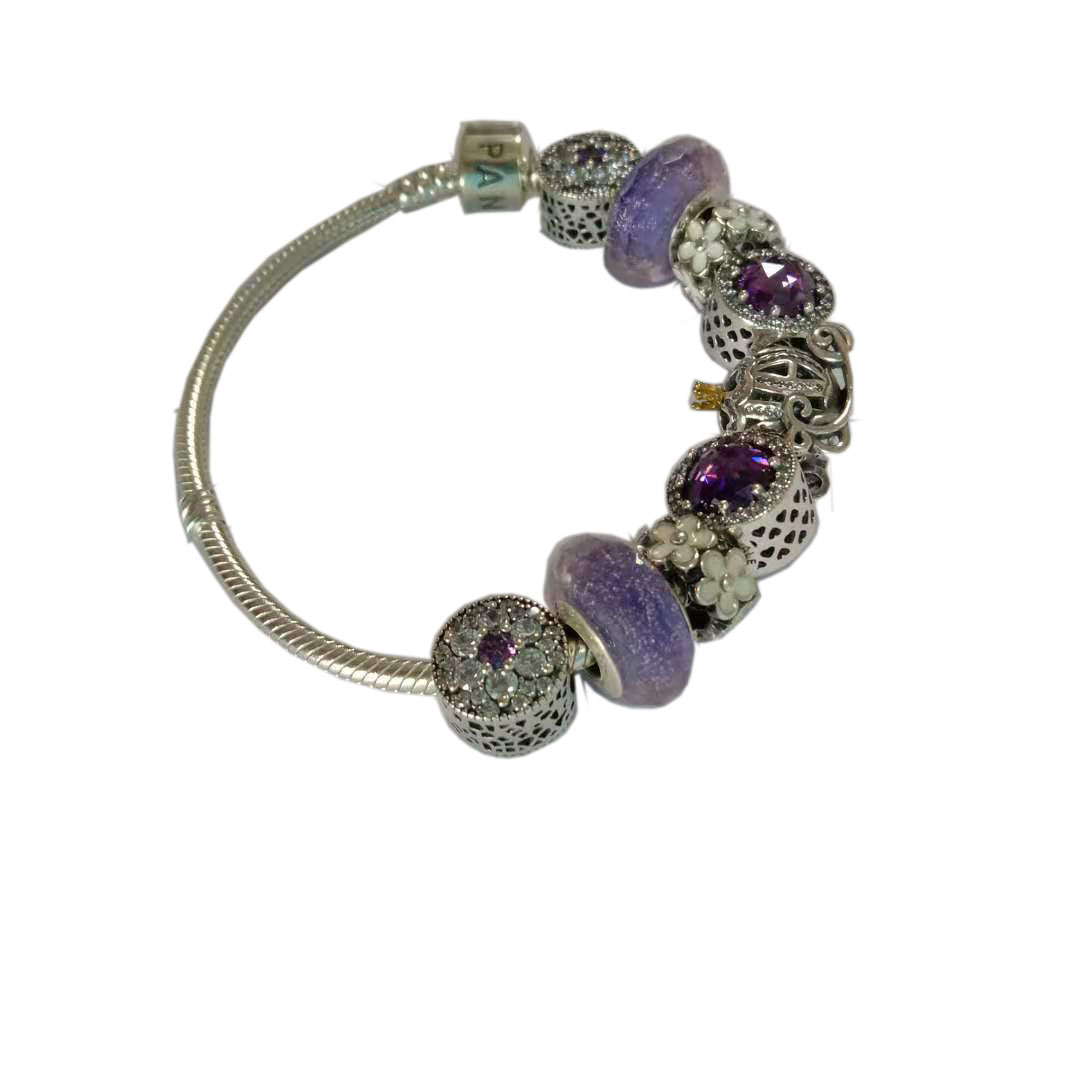 Wanita Terkenal 925 Gelang Jantung Perak 16