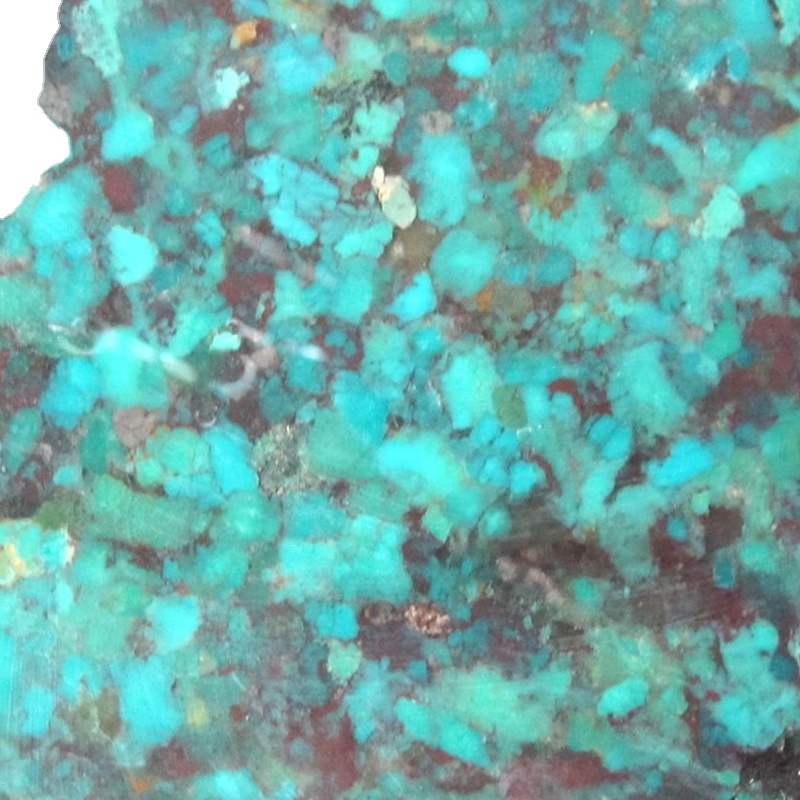 Snowflake συμπιεσμένο τυρκουάζ μπλοκ Mohave μοβ-βασιλιά τυρκουάζ μεγάλα τούβλα nugget 9