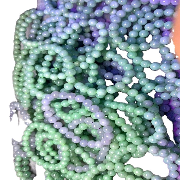 ធម្មជាតិពណ៌បៃតងខ្ចីពណ៌ខៀវ - ជីមស្តូសមូលមូលទំហំបណ្តោយបណ្តោយ 8 មមមានអង្កាំរលុង 10 មម 11