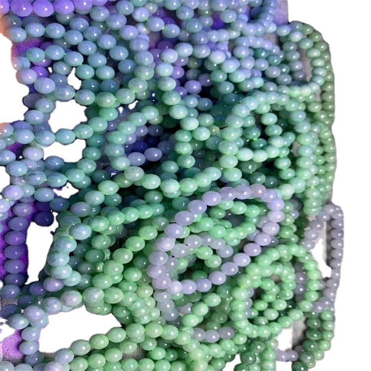 ធម្មជាតិពណ៌បៃតងខ្ចីពណ៌ខៀវ - ជីមស្តូសមូលមូលទំហំបណ្តោយបណ្តោយ 8 មមមានអង្កាំរលុង 10 មម 15