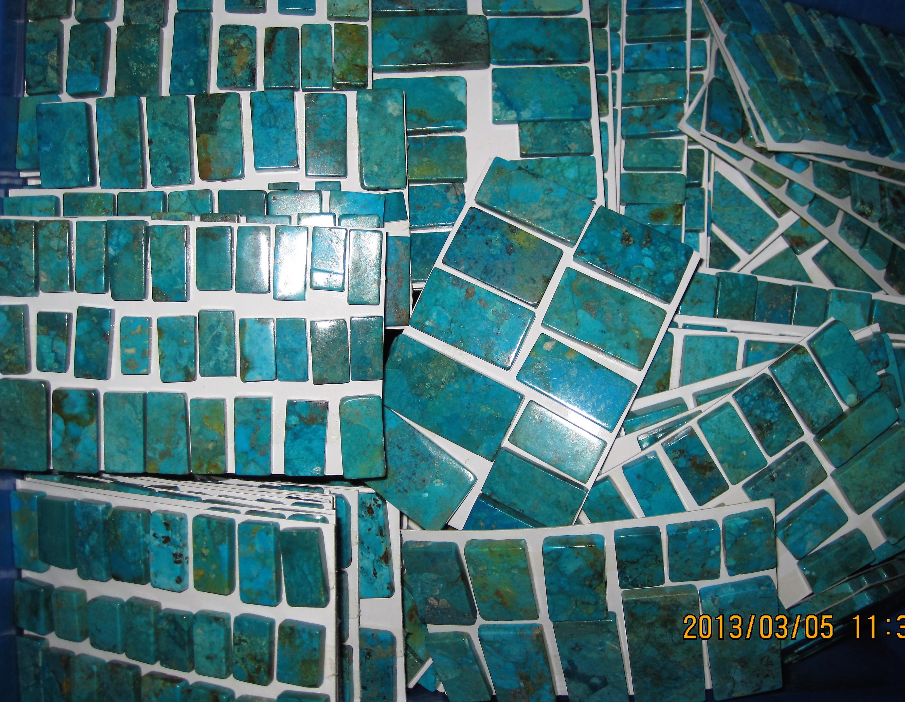 Turquoise composite American Natural naturquoise akaomarara zvinhu 11