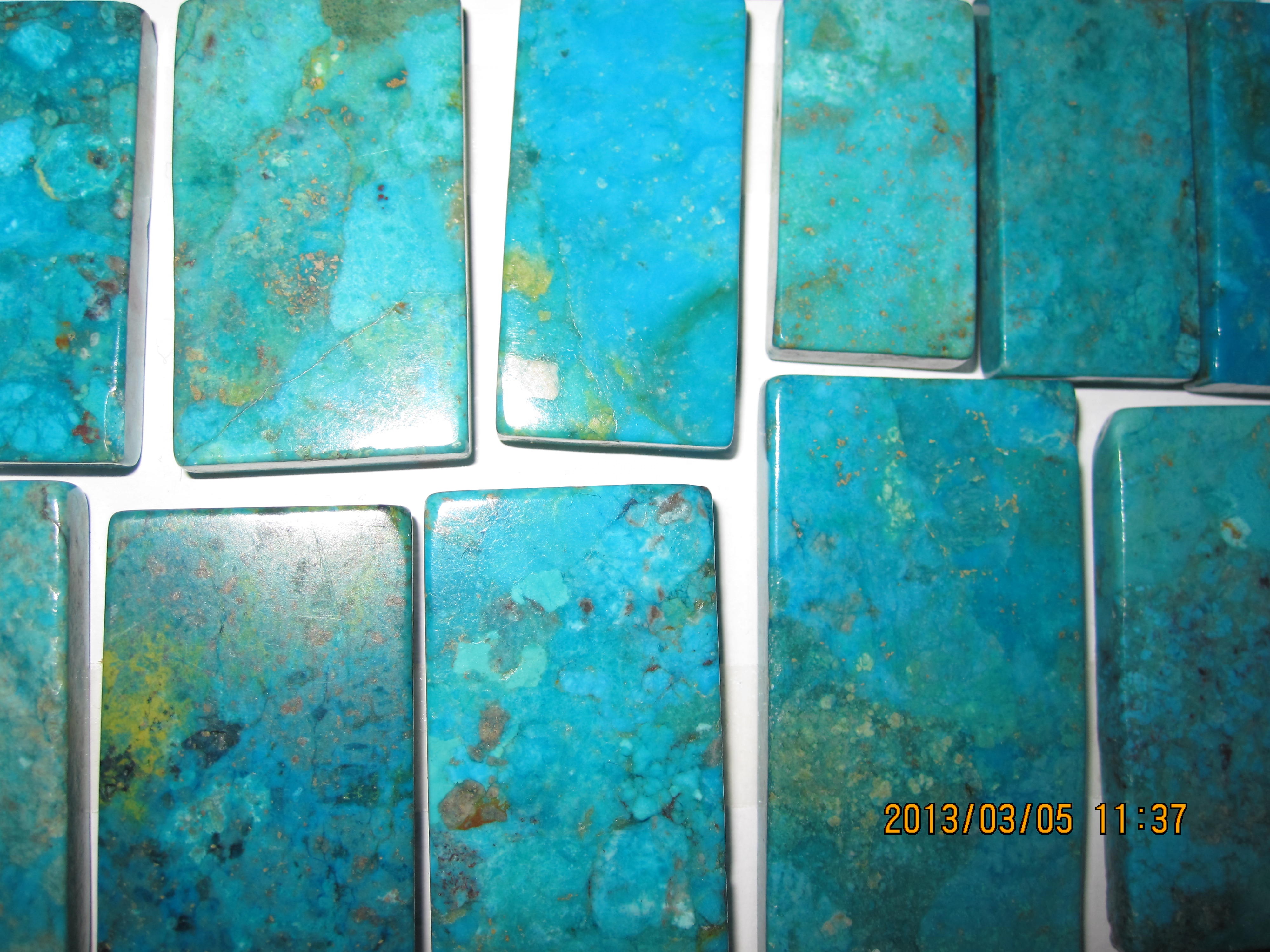 Turquoise composite American Natural naturquoise akaomarara zvinhu 13