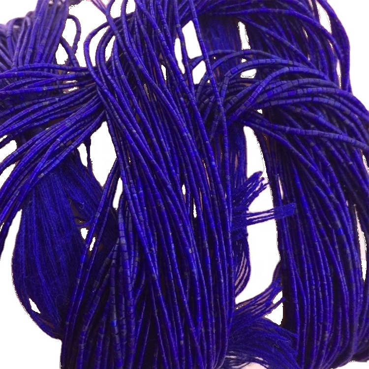 来自阿富汗的Lapis Lazuli Heishi Stone珠子批发 15