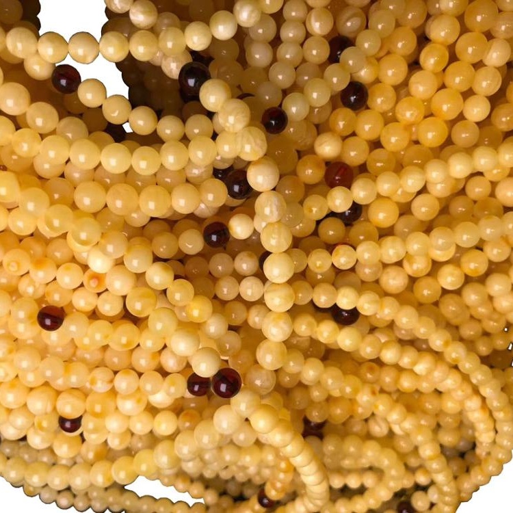 Amber naturale di ambra di Gemstone Gemreda di Gemre LOOSSE 40cm chimmply film 15