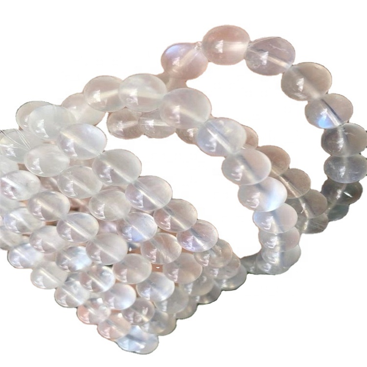 លក់ដុំ peale peach monamstone អណ្តាតភ្លើងឆេះអណ្តាតភ្លើងសម្រាប់ការតុបតែង 9