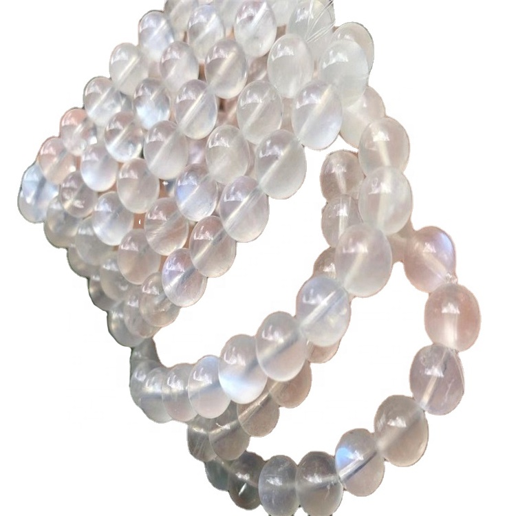 លក់ដុំ peale peach monamstone អណ្តាតភ្លើងឆេះអណ្តាតភ្លើងសម្រាប់ការតុបតែង 11