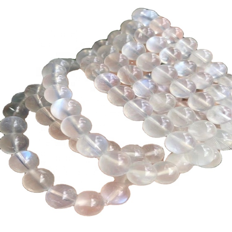 លក់ដុំ peale peach monamstone អណ្តាតភ្លើងឆេះអណ្តាតភ្លើងសម្រាប់ការតុបតែង 13