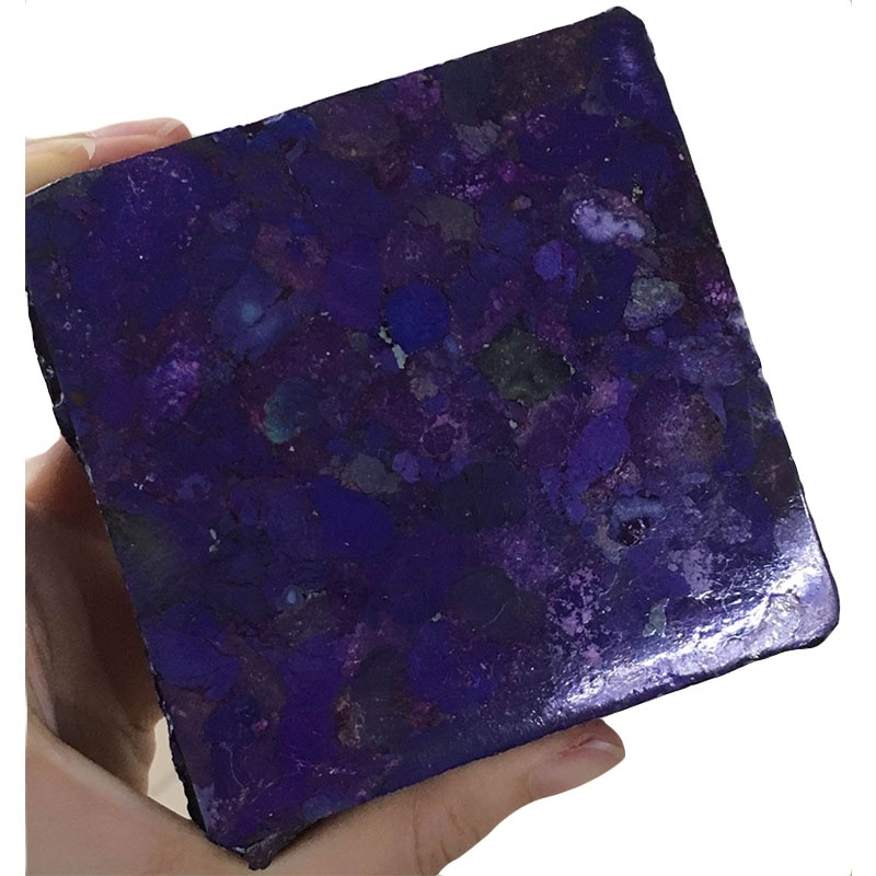 Жоғары сапалы күлгін түс табиғи гемстон сығымдалған көгілдір көгілдір 37