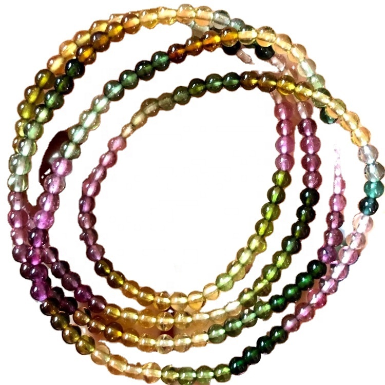 തണ്ണിമത്തൻ ടൂർമലൈൻ 6 എംഎം 13 നെക്ലേസ് നിർമ്മാണത്തിന് കൊന്ത സ്ട്രാന്റ് 7