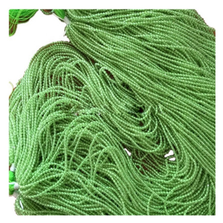 Natural Gem Beads Vagadziri Wholesale Olivine akasununguka mabhegi akati apedza zvishongo zvefashoni 15