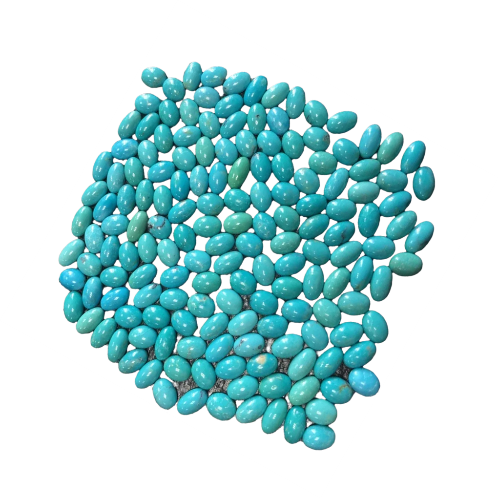 100% പ്രകൃതിദത്ത ടർക്കോയ്സ് ജെംസ്റ്റോൺ 12x16 എംഎം പ്രകൃതിദത്ത ടർക്കോയ്സ് ഓവൽ കാബോചോൺ രത്നങ്ങൾ 17