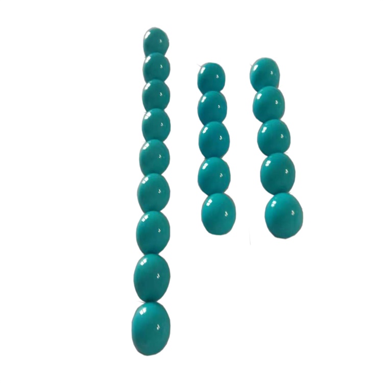 Bukuroshe Beauty Turquoise Round Cabochon - Gemstone gjysmë të çmuar -Blue-Green Turquoise rrumbullakët rrumbullakët rrumbullakëta 4-20mm 17