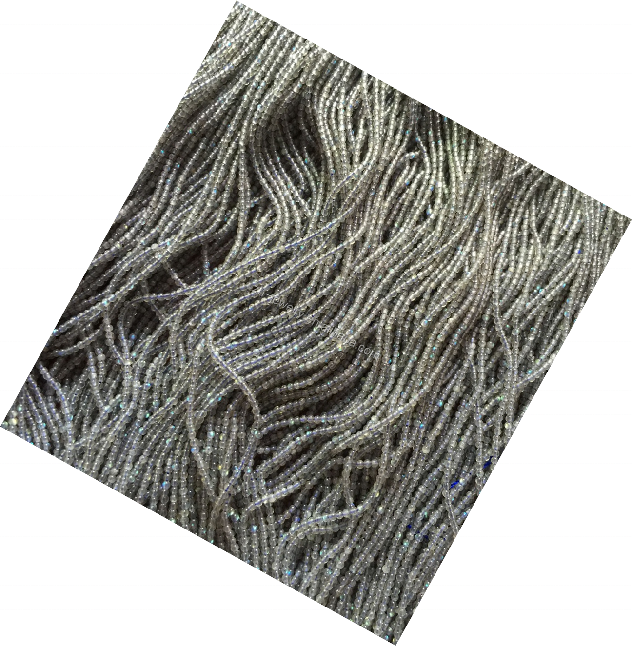 Истински естествен полупрозрачен сив лабрадорет разхлабени мъниста висок клас кръгла форма 6mm 8mm 10mm 35