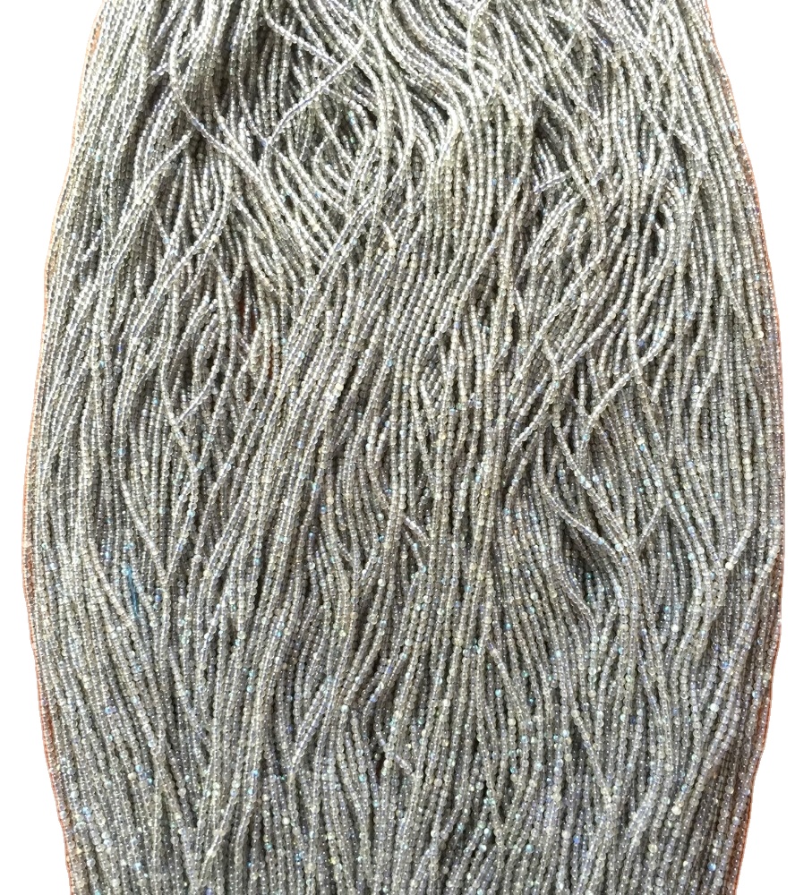 Genuine Natural Translucent Gray Labradorite Loose Beads High Grade Round Shape 6mm 8mm 10mm 11