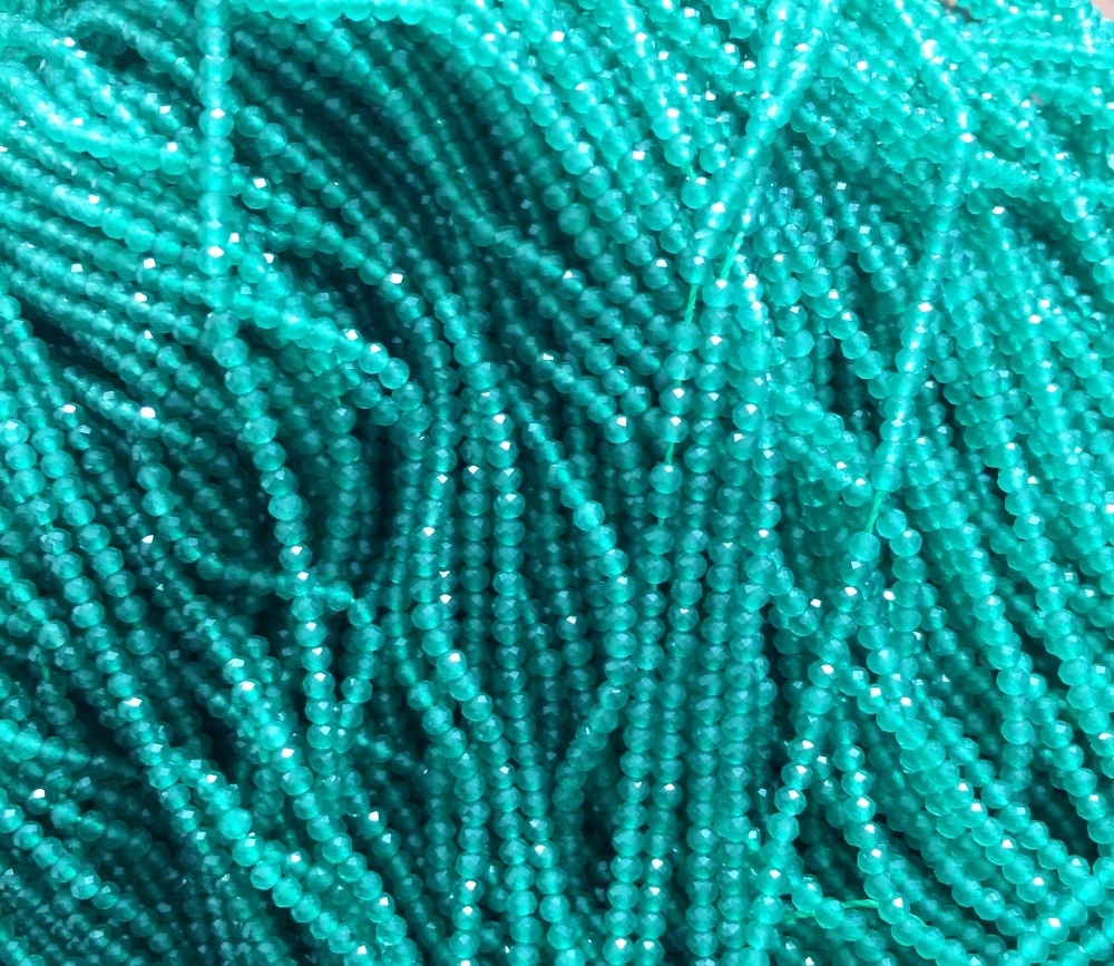 Wholesale Loose Gemstone Natural Blue Amazonite Round Beads. 13