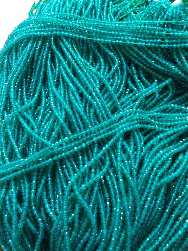 Wholesale Loose Gemstone Natural Blue Amazonite Round Beads. 15