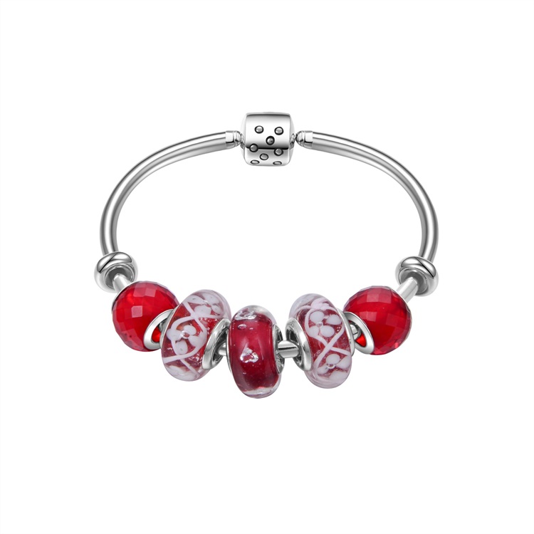 2021 lindo brazalete de plata esterlina 925 para el regalo de la novia 7