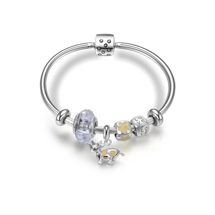 2021 lindo brazalete de plata esterlina 925 para el regalo de la novia 11