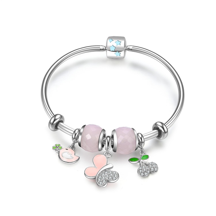 2021 Hadiah Wanita Populer 925 Gelang Perak 17