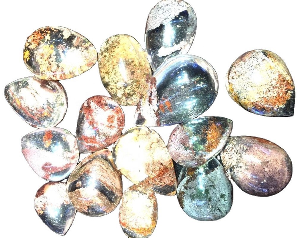 ខគម្ពីរខ្ពង់រាបសួនច្បារ chartolite នៅលើសួនច្បារ LotoLite រលុង, Cabrochons រ៉ែថ្មខៀវសួនច្បារ Lodolite សួនច្បារ Lodolite 15