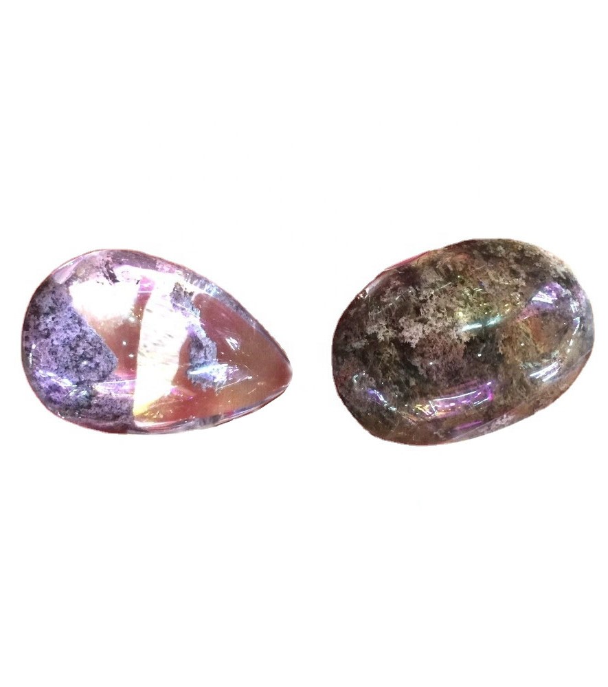 គ្រីស្តាល់ខ្មោចគ្រីស្តាល់រ៉ែថ្មខៀវរ៉ាំរ៉ៃត្បូងត្បូងត្បូងប្រពៃណីព្យាបាលគ្រឿងអលង្ការគ្រឿងអលង្ការប៉ោលប្រតិកម្ម 9