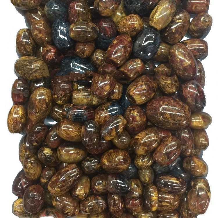 Mga Gemstone Beads Golden Pietersite Cut Customers Size at Hugis Beads 13