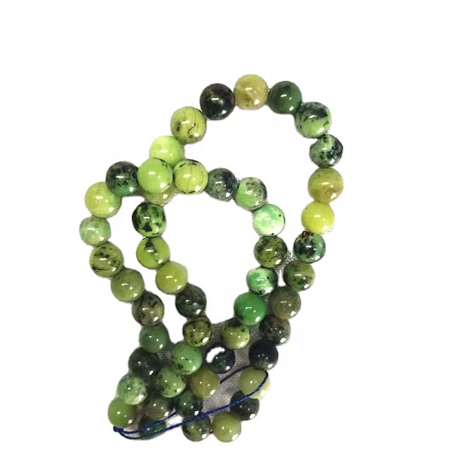 Grøn stribet jasper perler natursten smykker engros 9