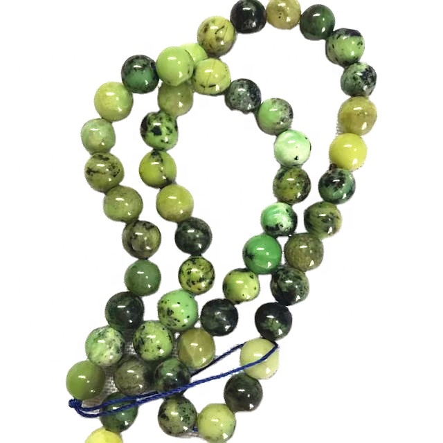 Grøn stribet jasper perler natursten smykker engros 11