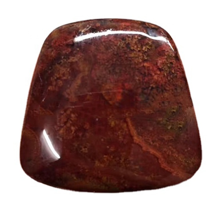 მშვენიერია! ბუნება Moss Agate Cabochon ფხვიერი Gemstone ყველაზე ხარისხი 15