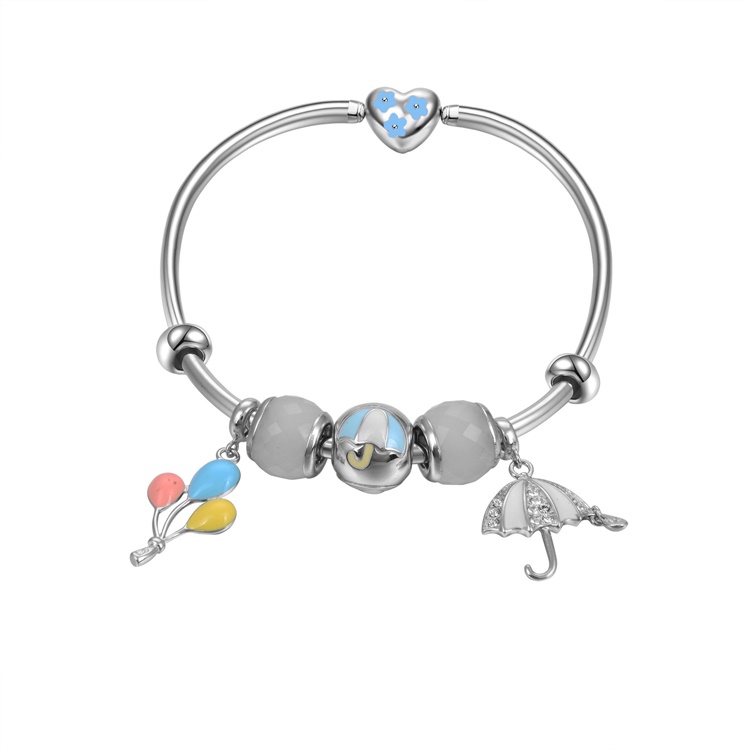 အမျိုးသမီးများအတွက်ငွေရောင်ကျက်သရေကို bangle 9