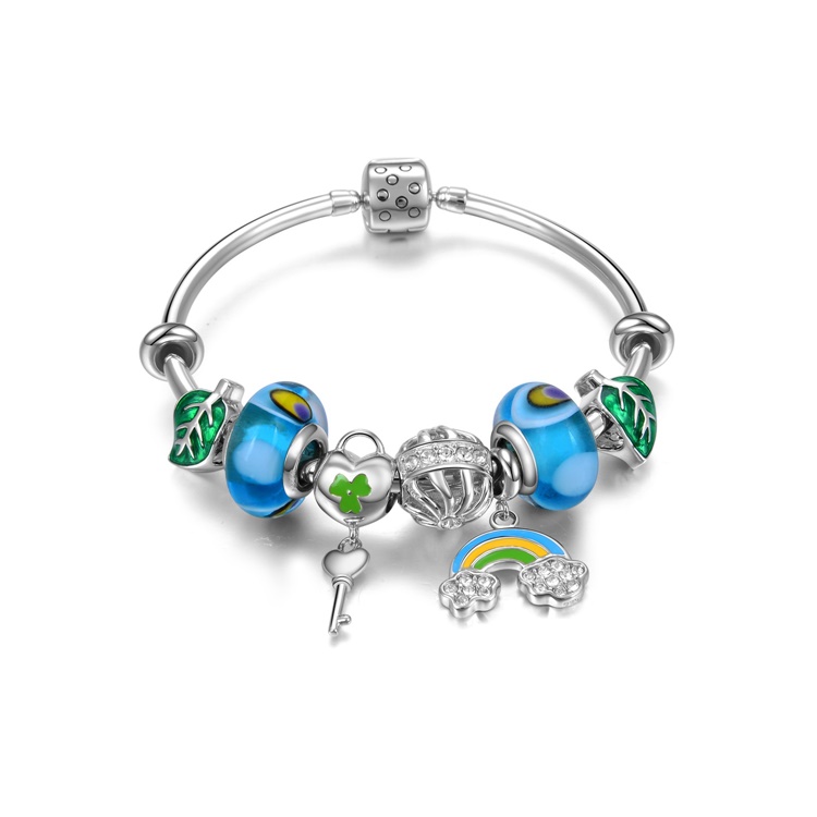 အမျိုးသမီးများအတွက်ငွေရောင်ကျက်သရေကို bangle 13