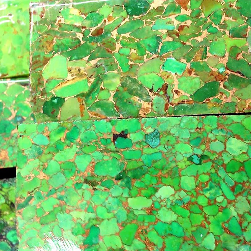 I-Apple-Green turquoise icindezelwe block 7