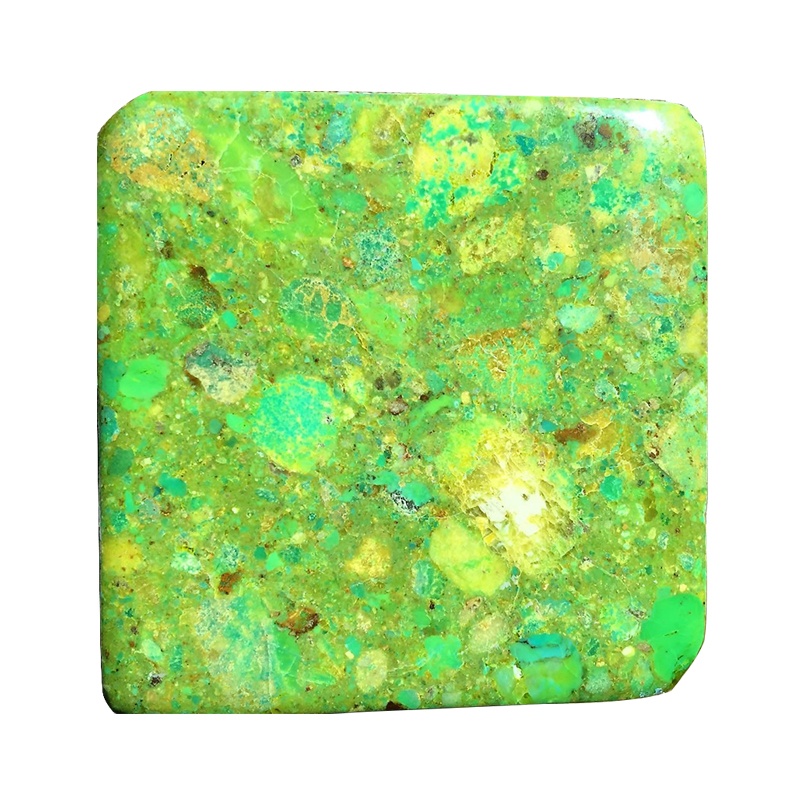 I-Apple-Green turquoise icindezelwe block 9