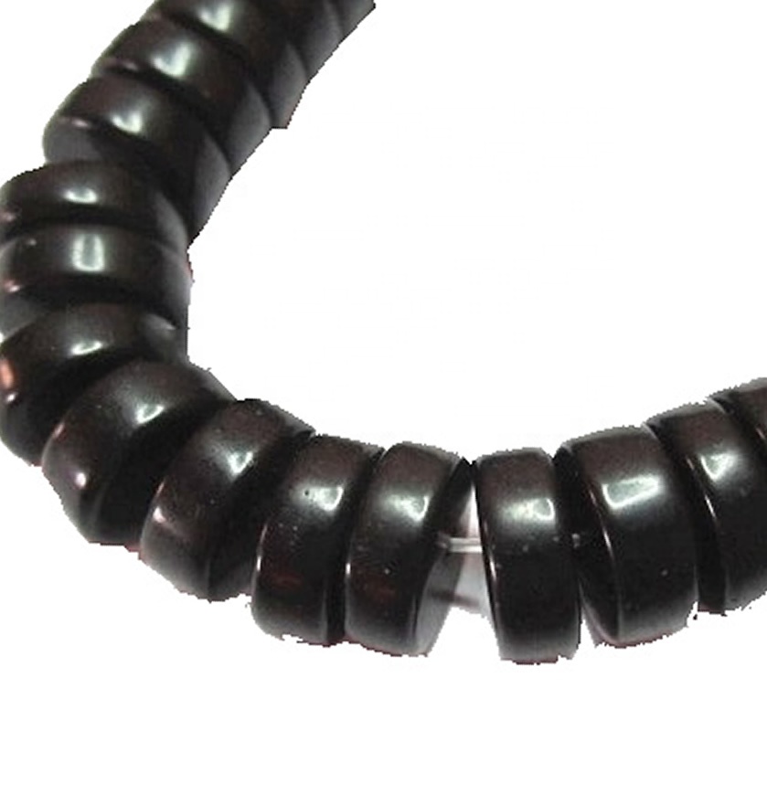 مودا يۈرەك شەكلى قارا Onyx Cabochon مونچاق قارا گۆھەر تاش كابوچون 13