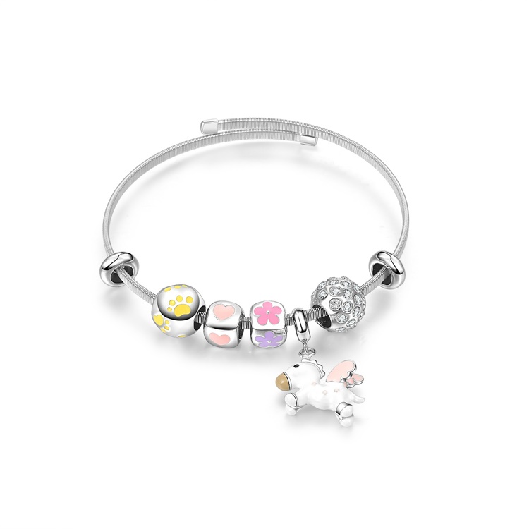 2021 Wanita Perhiasan Hadiah Mode Baru Sterling Silver Gelang 11