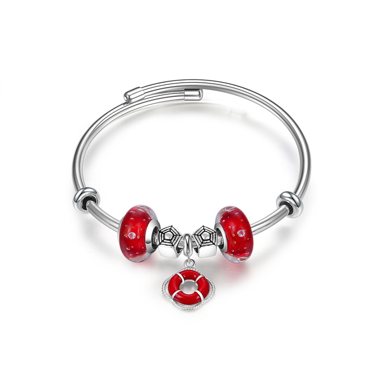 2021 Wanita Perhiasan Hadiah Mode Baru Sterling Silver Gelang 7