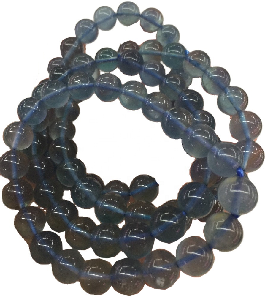 Piedras Fluoritas, Pulseras Fluoritas, Pulsera De Piedra Fluorita AA AA 9