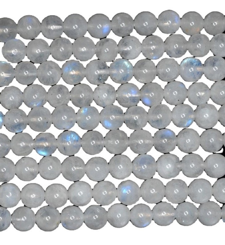 批發自然彩虹月亮石珠直接從印度 9