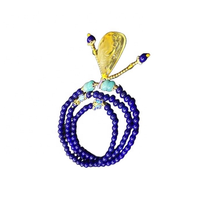 អង្កាំឡៃលីលឡាឡៃលីធម្មជាតិ 100 ភាគរយ + ខ្សែខ្សែករបស់អាំប៊ែល 11