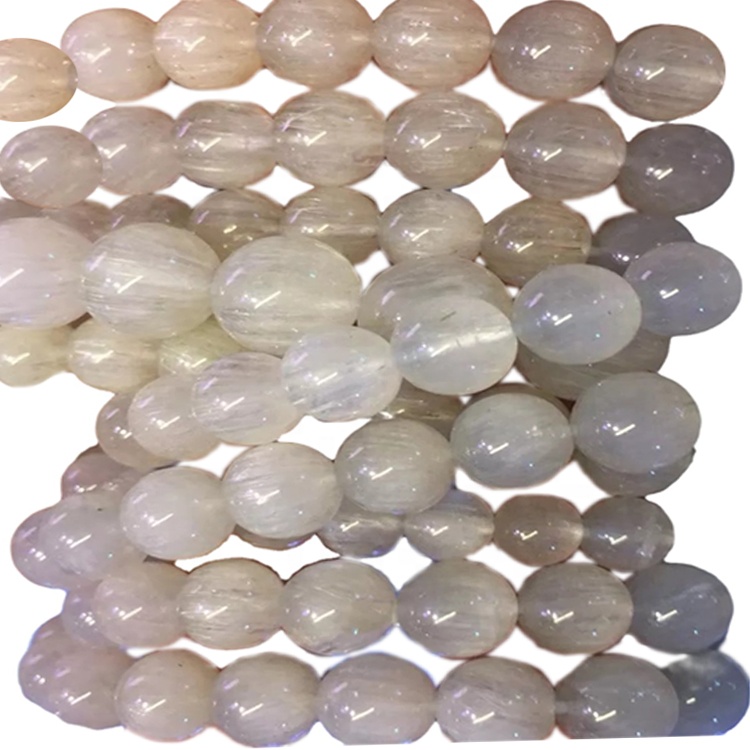 គ្រឿងអលង្ការពណ៌ស្រស់ស្អាតស្ត្រីស្ត្រីខ្សែដៃ Quartz បួនពណ៌ស 15