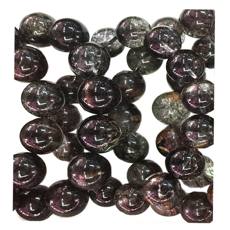 Quartz Rutile Rutilated Rutile Rutile Runds Reads មានទំហំ 6 មមមានគុណភាពខ្ពស់ទំហំ 4 មមមានគុណភាពខ្ពស់ដែលមានគុណភាពខ្ពស់ទំហំ 15.5 strand 9