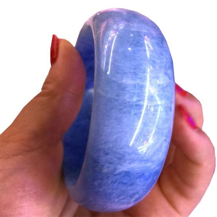 Melk Aquamarine Bangle Natural Bangles Bracelets, Bangles Trendy Deny Dorst Kan Can Choice by Client CN; Gua Endless Insert ZH 13