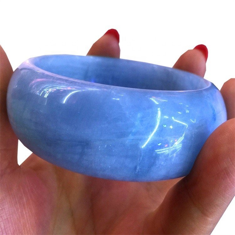 Melk Aquamarine Bangle Natural Bangles Bracelets, Bangles Trendy Deny Dorst Kan Can Choice by Client CN; Gua Endless Insert ZH 11
