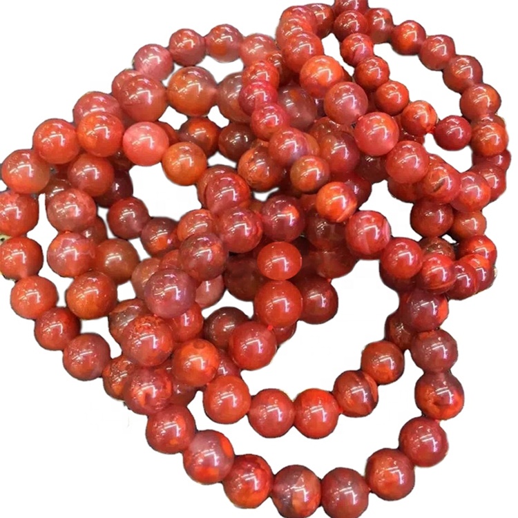 ខ្សែដៃដែលមានភាពរឹងមាំនៃខ្សែដៃរៀលក្រហម / ខ្សែដៃទទួលបានជោគជ័យ 8 មម / ខ្សែដៃទទួលបានជោគជ័យ 8 មម 7