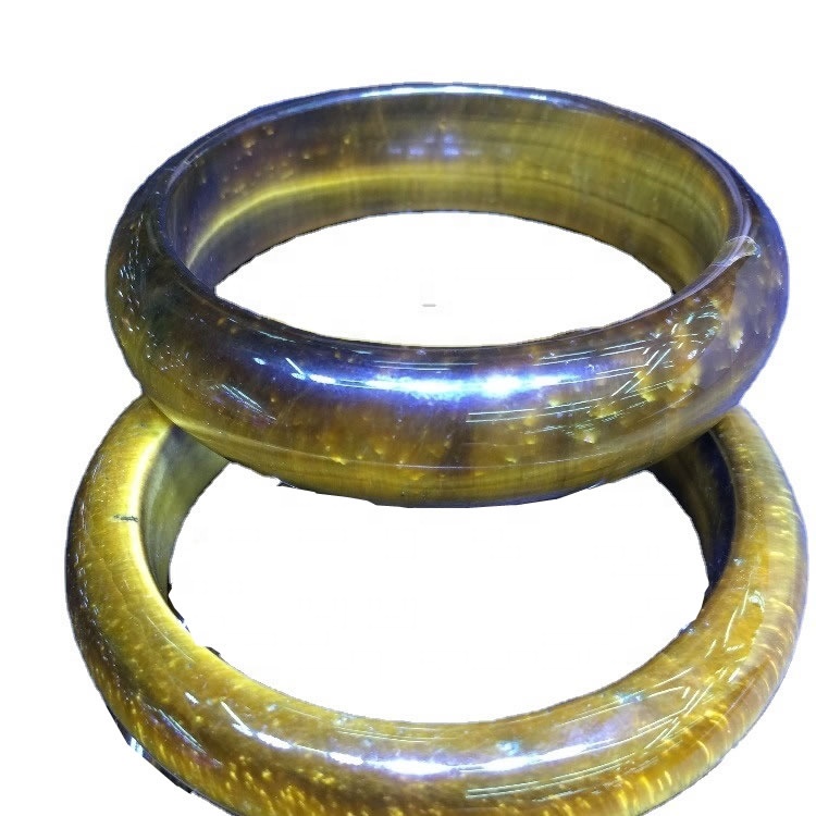 Tiger Eye Other Shape Bracelets Bangles Men Natural Tiger Eye Gemstone Bracelet  Natural Stone Golden Brown Stone 7