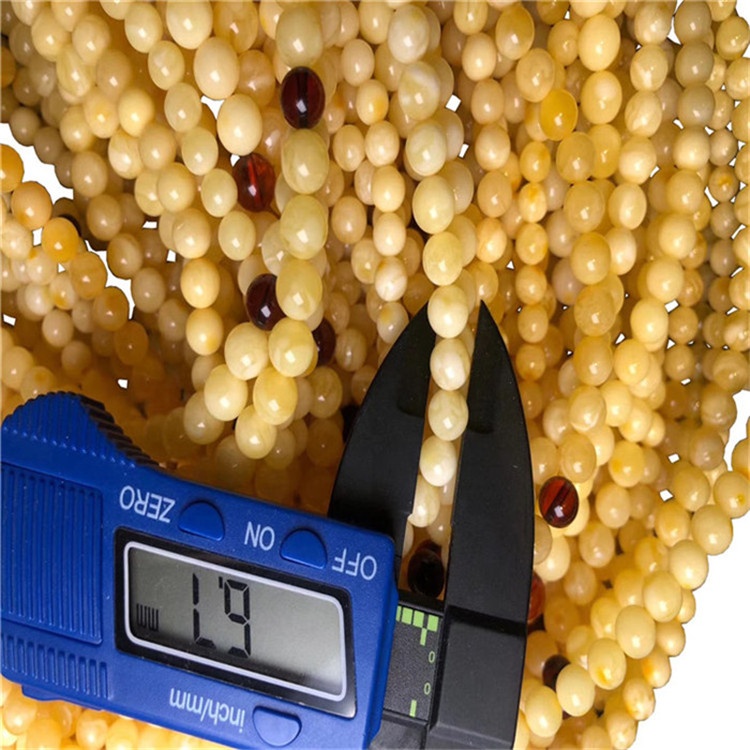 បាល់ទិកធម្មជាតិធម្មជាតិដ៏ស្រស់ស្អាតពិតប្រាកដអង្កាំដែលរលូន 11