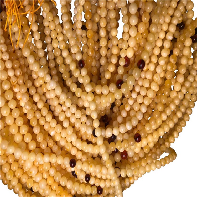 បាល់ទិកធម្មជាតិធម្មជាតិដ៏ស្រស់ស្អាតពិតប្រាកដអង្កាំដែលរលូន 13