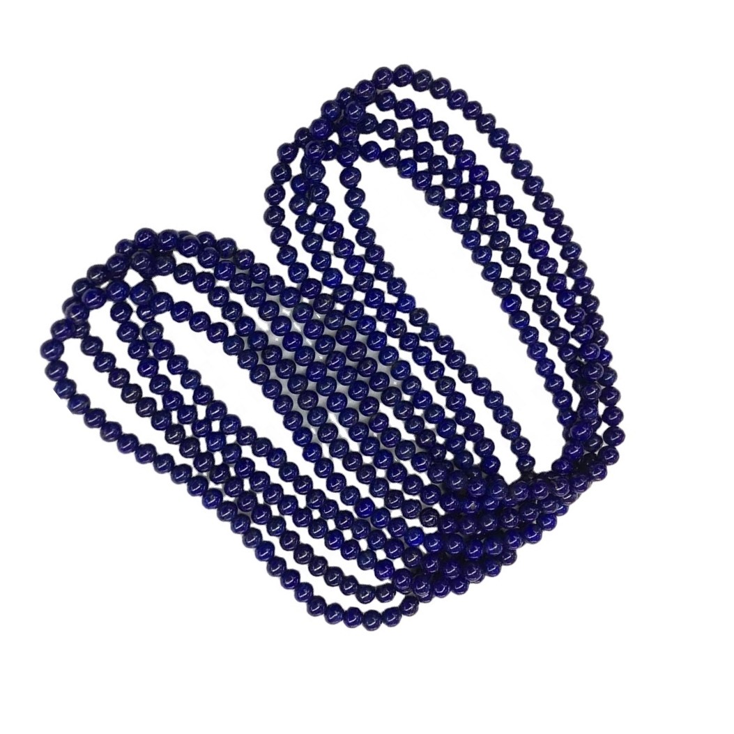 អង្កាំមូលពណ៌ខៀវធម្មជាតិ 100 ភាគរយធ្វើឱ្យមានលក់ដុំ 7