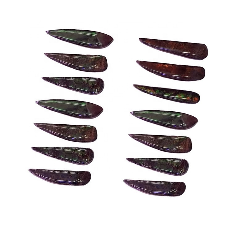 അമ്മാലൈറ്റ് ജെംസ്റ്റോൺ കാബോചോൺ ആഭരണങ്ങൾ 11